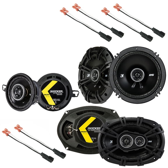 Fit Plymouth Neon 2000-2001 Factory Speaker Replacement Kicker DS Series Package