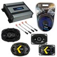 thumbnail image 1 of Fit Pontiac Grand AM 1996-2005 Speaker Upgrade Kicker DSC46 DSC693 HA-A400.4 Amp, 1 of 6