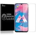 thumbnail image 1 of Fit For Samsung Galaxy A50 / A30 / M30 [3-Pack BISEN] Screen Protector Tempered Glass, 9H Hardness, Anti-Scratch, Anti-Shock, Bubble Free, Shatterproof, 1 of 3