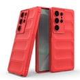 thumbnail image 1 of Fit for Samsung Galaxy S22 Ultra Case, Anti-Scratch & Fingerprint, Microfiber Liner Shockproof Soft Gel Rubber Silicone Cover Drop Protection Liquid Silicone Grip Case,Red, 1 of 11