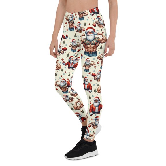 Fit Santa Leggings Size: XS for Women | FIERCEPULSE