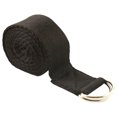 thumbnail image 1 of Fit Spirit 6ft Fitness Exercise Yoga Strap - Black, 1 of 2
