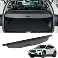 thumbnail image 1 of Fit Subaru Impreza 2014 2015 2016 Crosstrek 2013 2014 2015 2016 2017 Cargo Cover  for  Impreza 14-16 Crosstrek  13-17 Suv Accessory Black Retractable Rear Trunk Car Security Shade Shield Cover, 1 of 7
