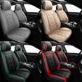 thumbnail image 1 of Fit for Subaru Legacy 2000-2024 Car Seat Covers, Comfortable Leatherette Front Back Seat Cushion Protector Full Set for Forester| Crosstrek| WRX STI| Outback Gray, 1 of 11