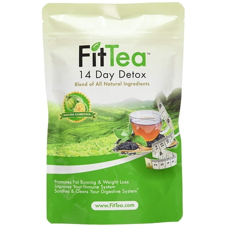 Fit Tea 14 Day Detox Herbal Weight Loss Tea- Natural Weight Loss, Body Cleanse and Appetite Control
