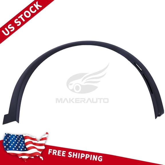 Front Right Fender Flare Wheel Molding for Tesla Model X 2021-2024 Without Sensor