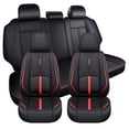 thumbnail image 1 of Fit for Toyota Camry 2026 Seat Cover, Faux Leather 360° Full Wrapped Set Waterproof Protect and Upgrade Seats, Red Car Seat Covers, Pet Car Seat Covers, 1 of 9