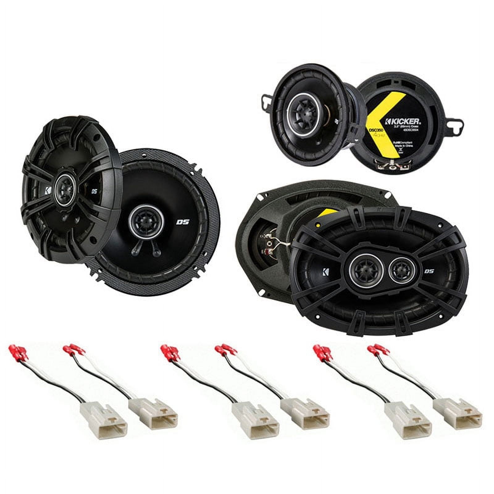 Fit Toyota Tacoma 2005-2014 Factory Speaker Replacement Kicker DS Series  Package