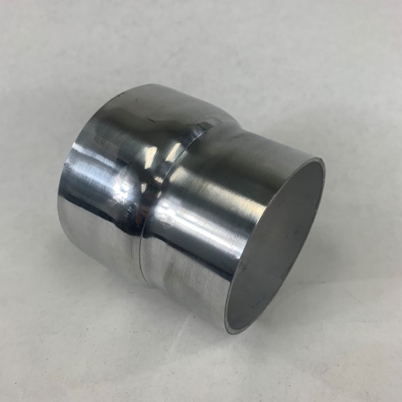 Fit Universal Piping Aluminum Exhaust Reducer 4." O.D. to 3.5" O.D. 3.6" Length