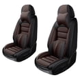 thumbnail image 1 of Fit for Volkswagen 99% Models (Front Seats)Waterproof Non-Slip Synthetic Leather Universal Car Seat Protectors Premium Car Seat Cushions（Luxury,Black/Coffee）, 1 of 6
