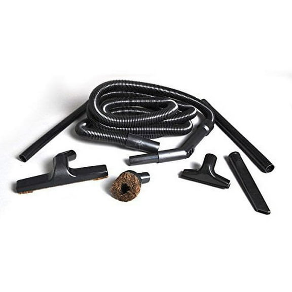 Fit all Residential Premium 12 Foot Hose, Dust Brush, Crevice Tool, 2 Wands, Floor Brush And Uplholstrey Tool Attachment Kit # 32-4903-64