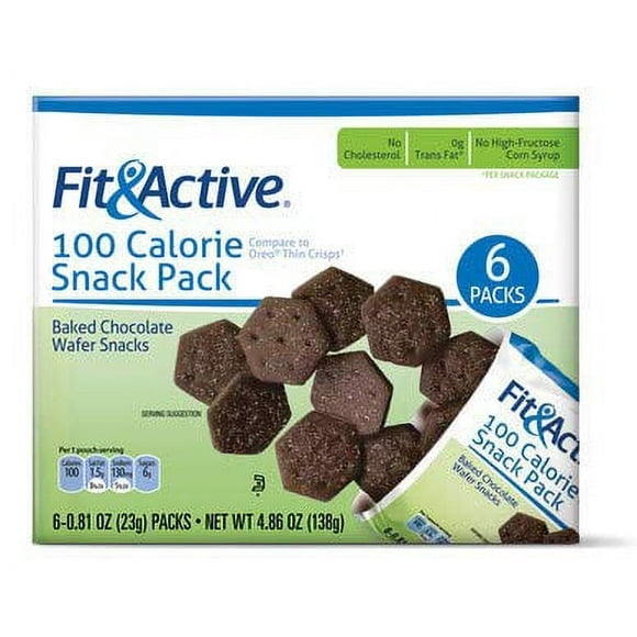 Fit and Active 100 Calorie Snack Pack (Baked Chocolate)