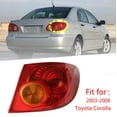 thumbnail image 1 of Fit for 03-08 Corolla Tail Light Housing Assembly RH, Rear Right Passenger Side Tail Lamp without Bulbs, 1 of 5