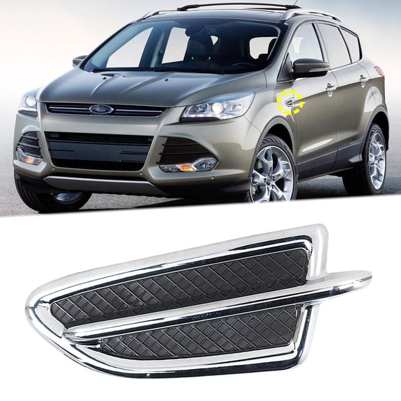Fit for 13-15 Escape Fender Vent Trim Cover LH Driver Side