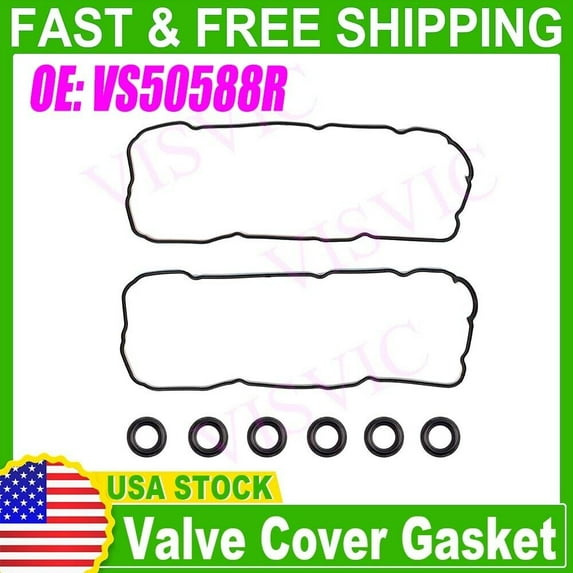 Fit for 99-09 Toyota Lexus 3.0L 3.3L DOHC Valve Cover Gasket Set 1MZFE 3MZFE