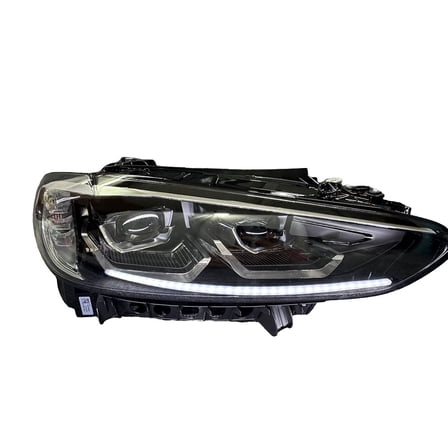 Fit for BMW 2021-2023 4 Series G22 G80 M3 M4 LED Headlight Right RH Passenger Side Chrome 5A19366