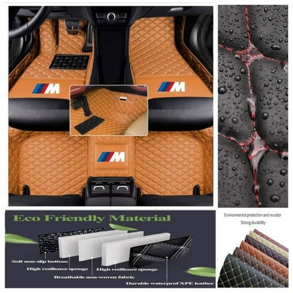 Fit for BMW All Models Car Floor Mats Custom Auto Cargo Liner Waterproof Carpets