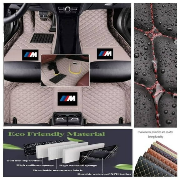 Fit for BMW All Models Car Floor Mats Custom Auto Cargo Liner Waterproof Carpets