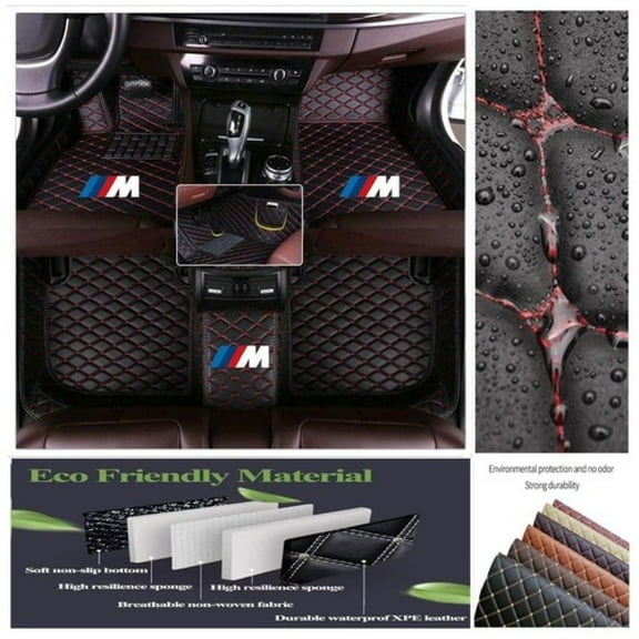 Fit for BMW All Models Car Floor Mats Custom Auto Cargo Liner Waterproof Carpets
