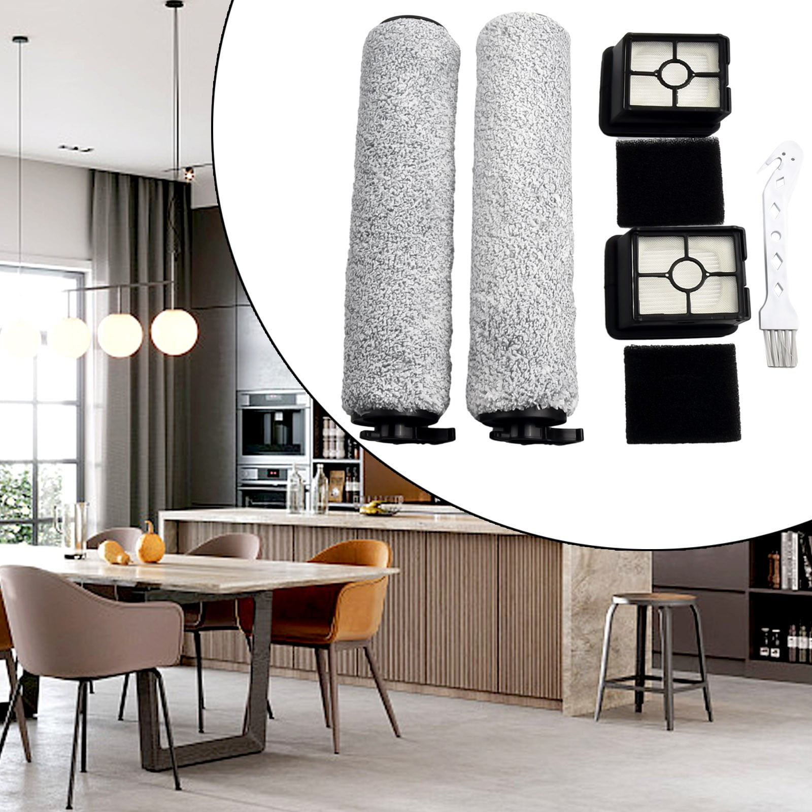 Fit for Bissell for Crosswave Hf3 Cordless Wet/Dry Vacuum Cleaner 3649A