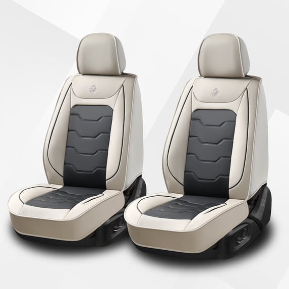 Fit for CHEVROLET CAVALIER 2000-2005 Front Seat Covers Leather Upholstery Water Resistant Factory Style Fit Comfort Fit