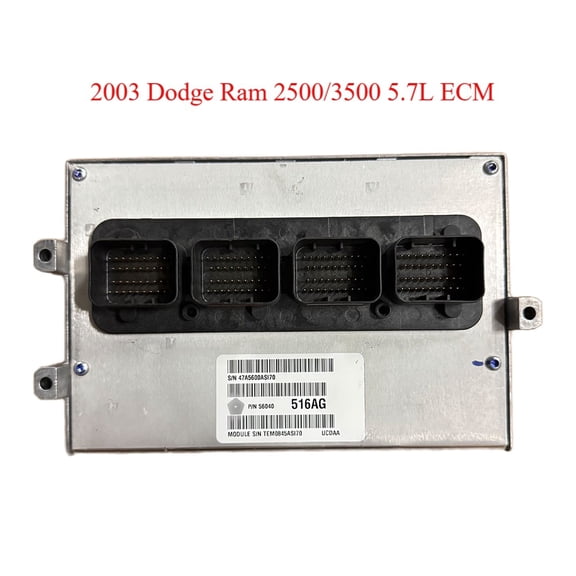Fit for Dodge 2003 Ram 2500 3500 5.7L Engine Computer Control Module ECM OEM 56040516AG