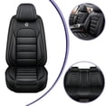 thumbnail image 1 of Fit for FORD ESCAPE 2014, PU Leather Full Set of 5 Seats With Lumbar Support Beautify Interior, Black Car Seat Covers, Airbag-Compatible, 1 of 7