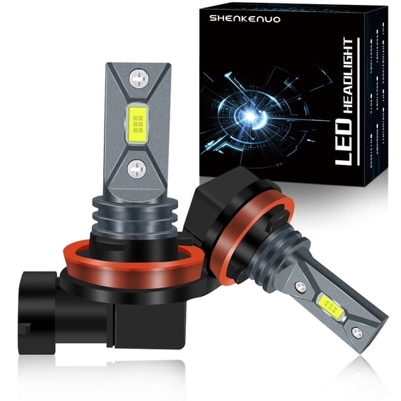 Fit for FORD FOCUS 2005-2018 H11/H8 LED Fog Light Bulbs,2pc,SHENKENUO