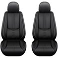 thumbnail image 1 of Fit for Ford 98% Models,2Pcs Waterproof Faux Leather Car Seat Cushions,Car Interior Protectors,Airbag Compatibility,Seat Covers for Car(Black), 1 of 6