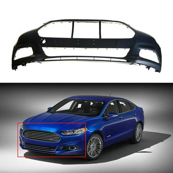 Fit for Ford Fusion 2013 2014 2015 2016 Front Bumper Cover Unpainted