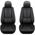 thumbnail image 1 of Fit for Honda 96% Car Models,Front Set Waterproof Leather Seat Covers,Airbag Compatible Car Seat Cushions,Anti-Slip Auto Seat Covers for Cars(Black), 1 of 6