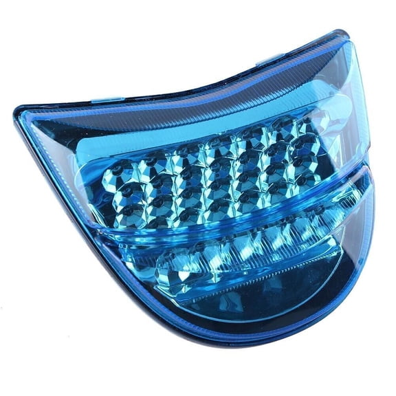Fit for Honda CBR 954RR 2002 2003 Rear Brake LED Stop Tail Light w/ Turn Singal Blue