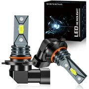 Fit for KIA RIO 2012-2020 9006 HB4 LED Fog Light Bulbs,2pc,SHENKENUO