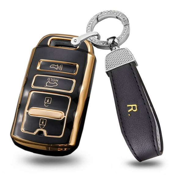 Fit for Kia Cadenza K900 K7 K9 Smart Remote Keycoverwith Keychain TPU Key Fob Sleeve Stylish Keycase Full Protection