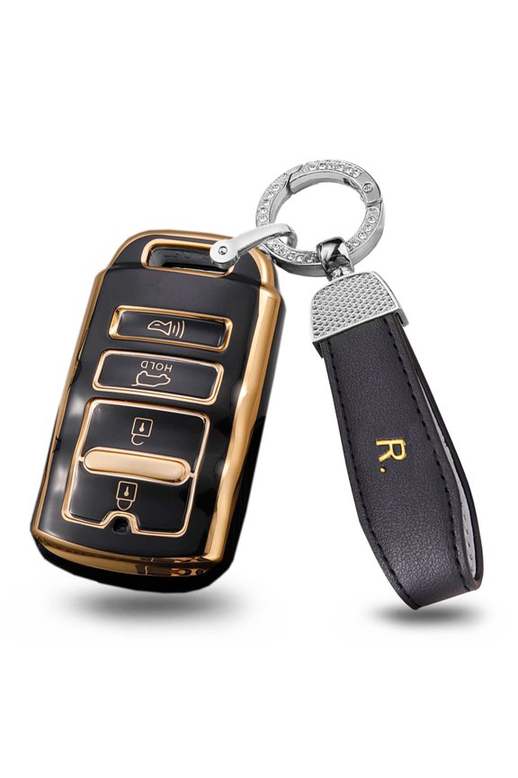 Fit for Kia Cadenza K900 K7 K9 Smart Remote Keycoverwith Keychain TPU Key Fob Sleeve Stylish Keycase Full Protection