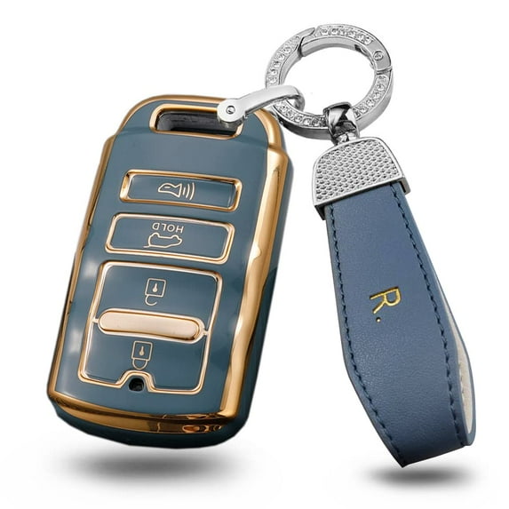Fit for Kia Cadenza K900 K7 K9 Smart Remote Keycoverwith Keychain TPU Key Fob Sleeve Stylish Keycase Full Protection