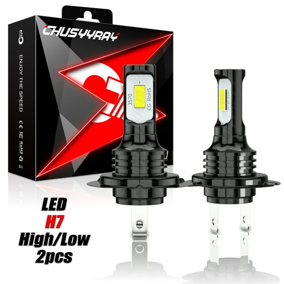 Fit for Lexus ES300 1997-2003 6000K H7 LED Headlight High/Low Beam Combo Bulbs 2X