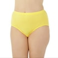 thumbnail image 1 of Fit for Me by Fruit of the Loom Women's Cotton Briefs, 5 Pack Plus Size Panties, 1 of 8
