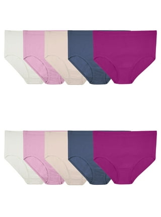 Hanes Premium Women's 4pk Bikini Underwear Briefs - Beige/pink/black Xl :  Target
