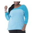 thumbnail image 1 of Fit for Me by Fruit of the Loom Women's Plus-Size Dolman Tunic Top, 1 of 2