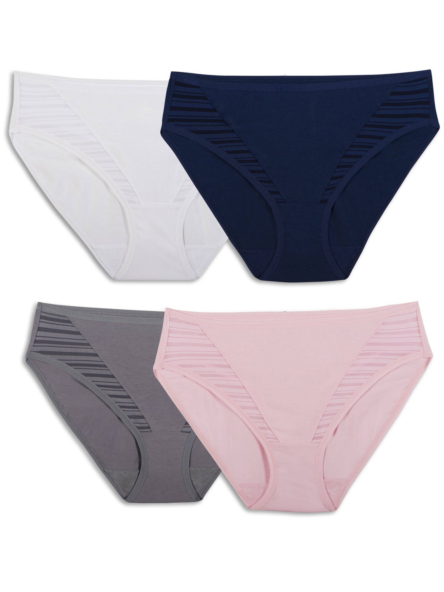 Fruit of the Loom Women's Plus Size Fit For Me 5 Pack Heather Hi-Cut  Panties, Assorted, 9 at  Women's Clothing store: Briefs Underwear