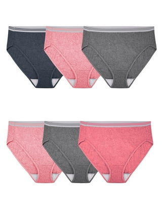 Fruit of the Loom Women's 360 Stretch Seamless Bikini Underwear, 6