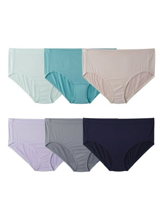 24 Pieces Fruit Of The Loom Plus Size 3 Pack Ladies Boy Shorts Size 12 - Womens  Panties & Underwear - at 