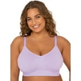 thumbnail image 1 of Fit for Me by Fruit of the Loom Women's Supportive Seamless Wirefree Bra, Style FT979, Sizes L to 4XL, 1 of 9