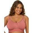 thumbnail image 1 of Fit for Me by Fruit of the Loom Women's Supportive Seamless Wirefree Bra, Style FT979, Sizes L to 4XL, 1 of 9