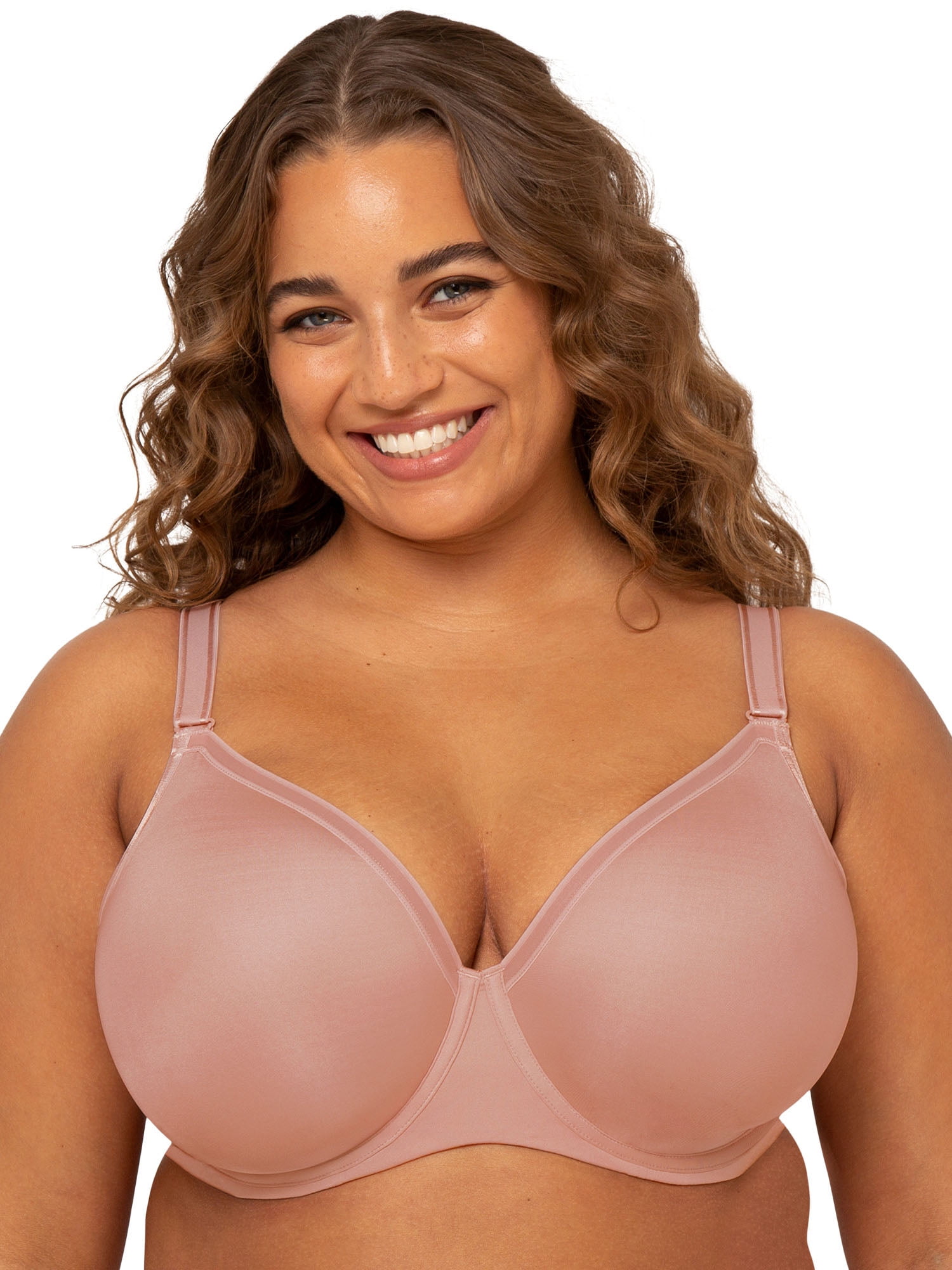 Fit for Me by Fruit of the Loom Women's Unlined Underwire Bra, Style FT967, Sizes  38D to 42H 