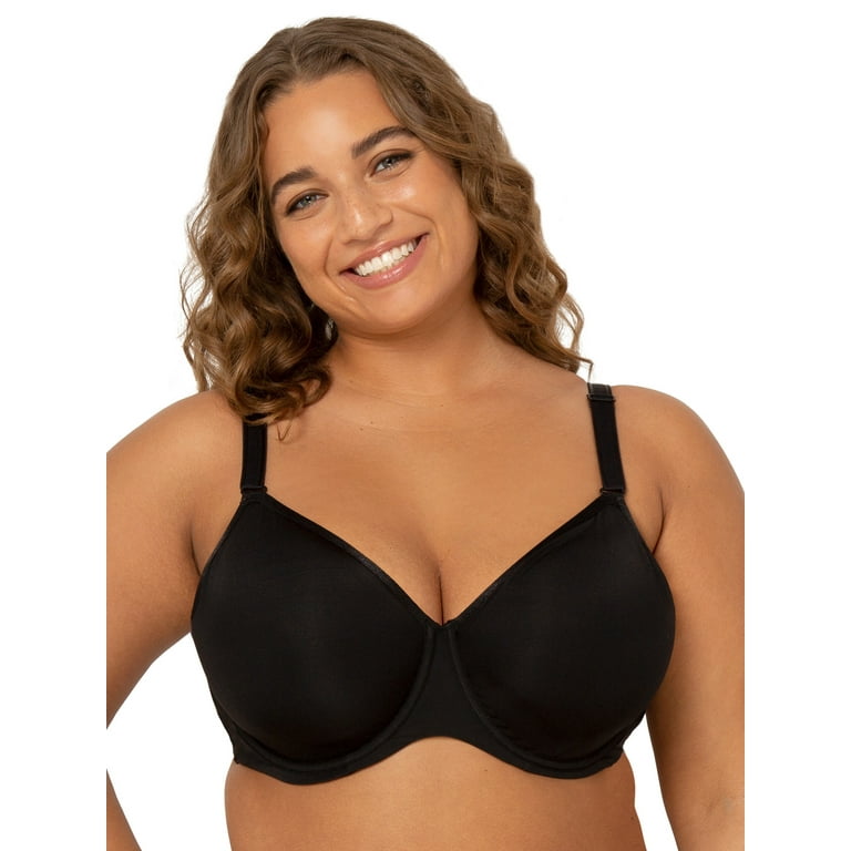 Fit For Me By Fruit Of The Loom Womens Plus Size Beyond Soft Cotton Unlined  Underwire Bra : Target