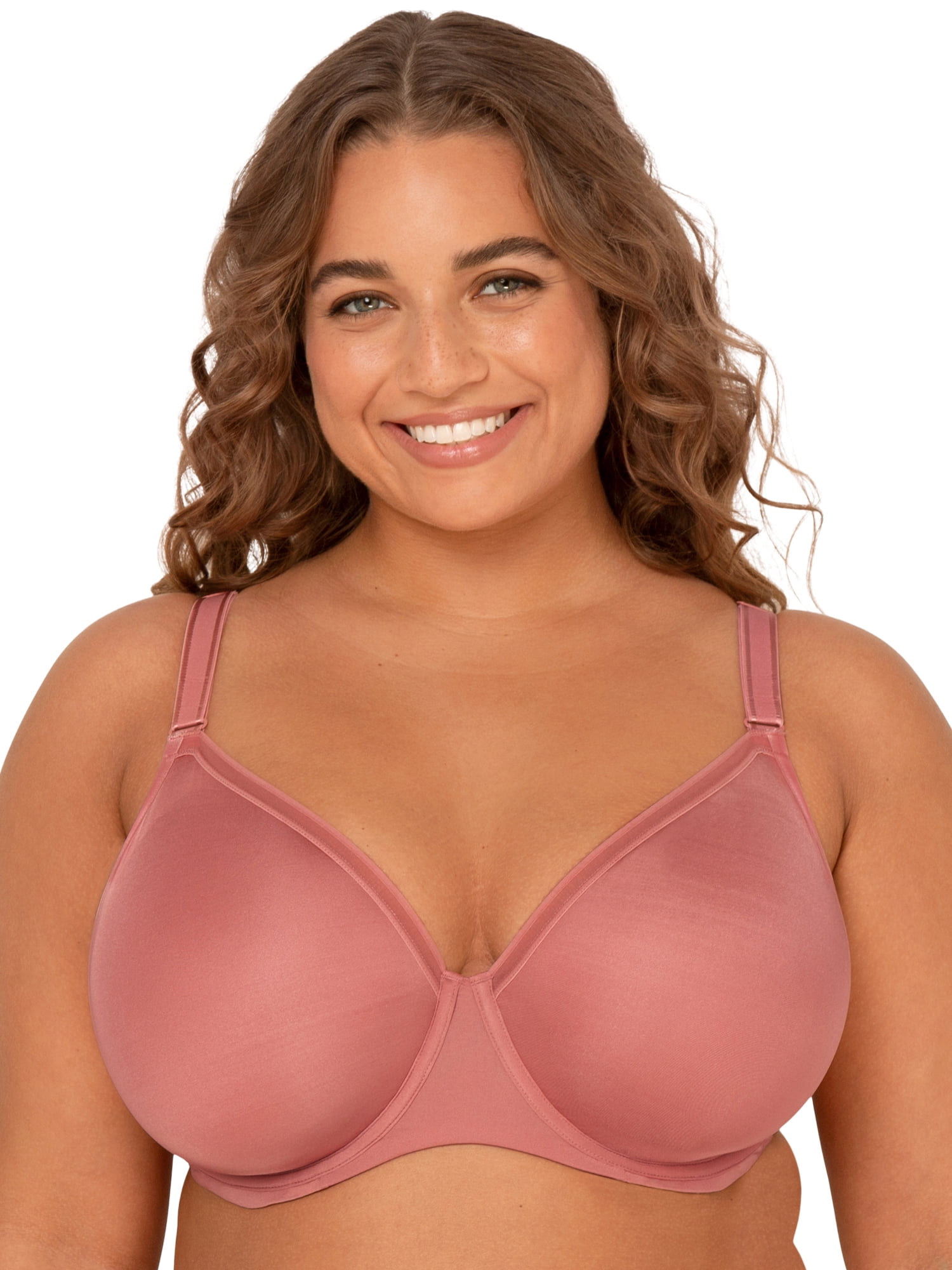 Fit for Me by Fruit of the Loom Women's Unlined Underwire Bra, Style FT967, Sizes  38D to 42H 