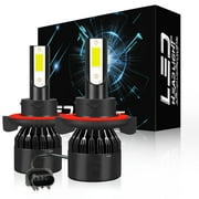 Fit for Nissan Sentra 2004-2012 - 2PC 9008/H13 LED Headlight Bulbs High / Low Beam