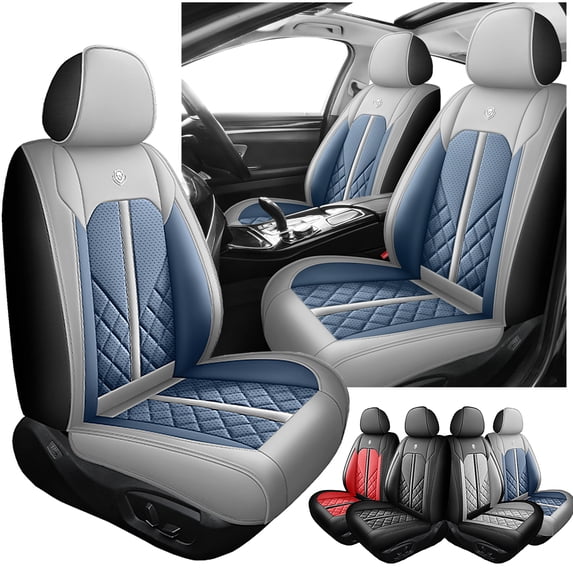 Fit for Scion Xd 2011 Automotive Seat Covers Durable Leather Spill Protection Tailored Fit Comfortable Ride Airbag Safe Design